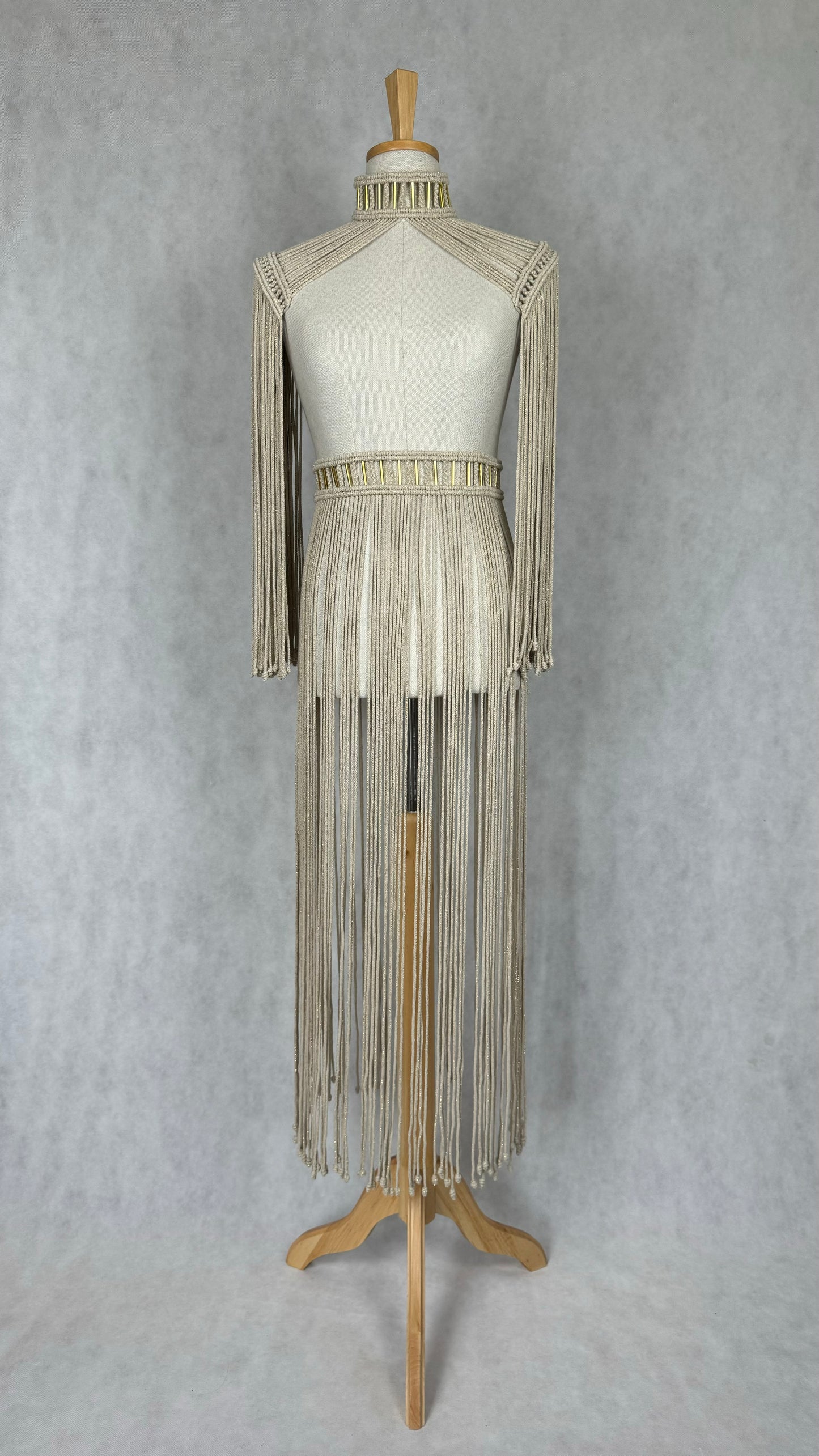 Makrama - naramiennik i spódnica aurelia, boho styl