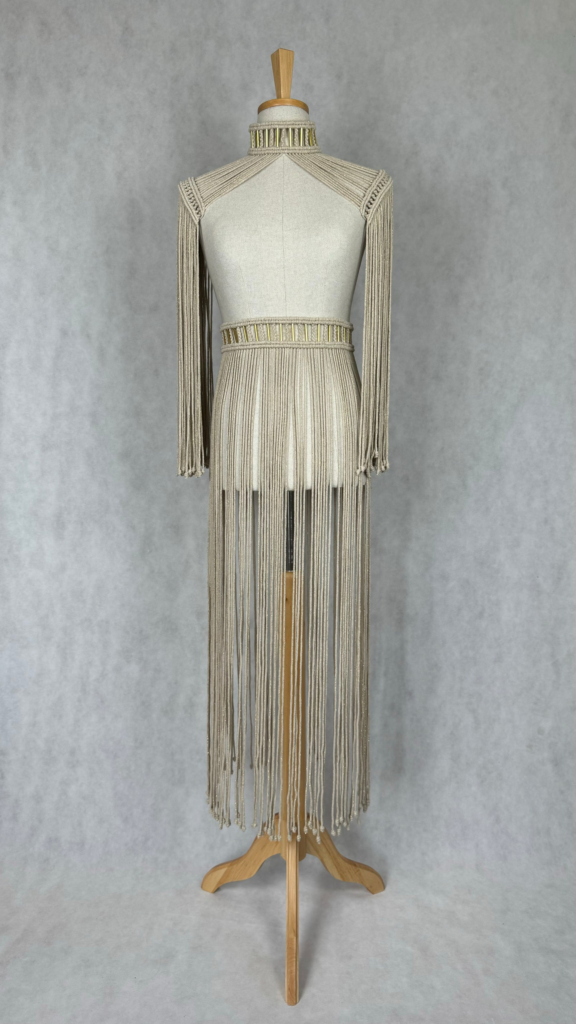 Makrama - naramiennik i spódnica aurelia, boho styl