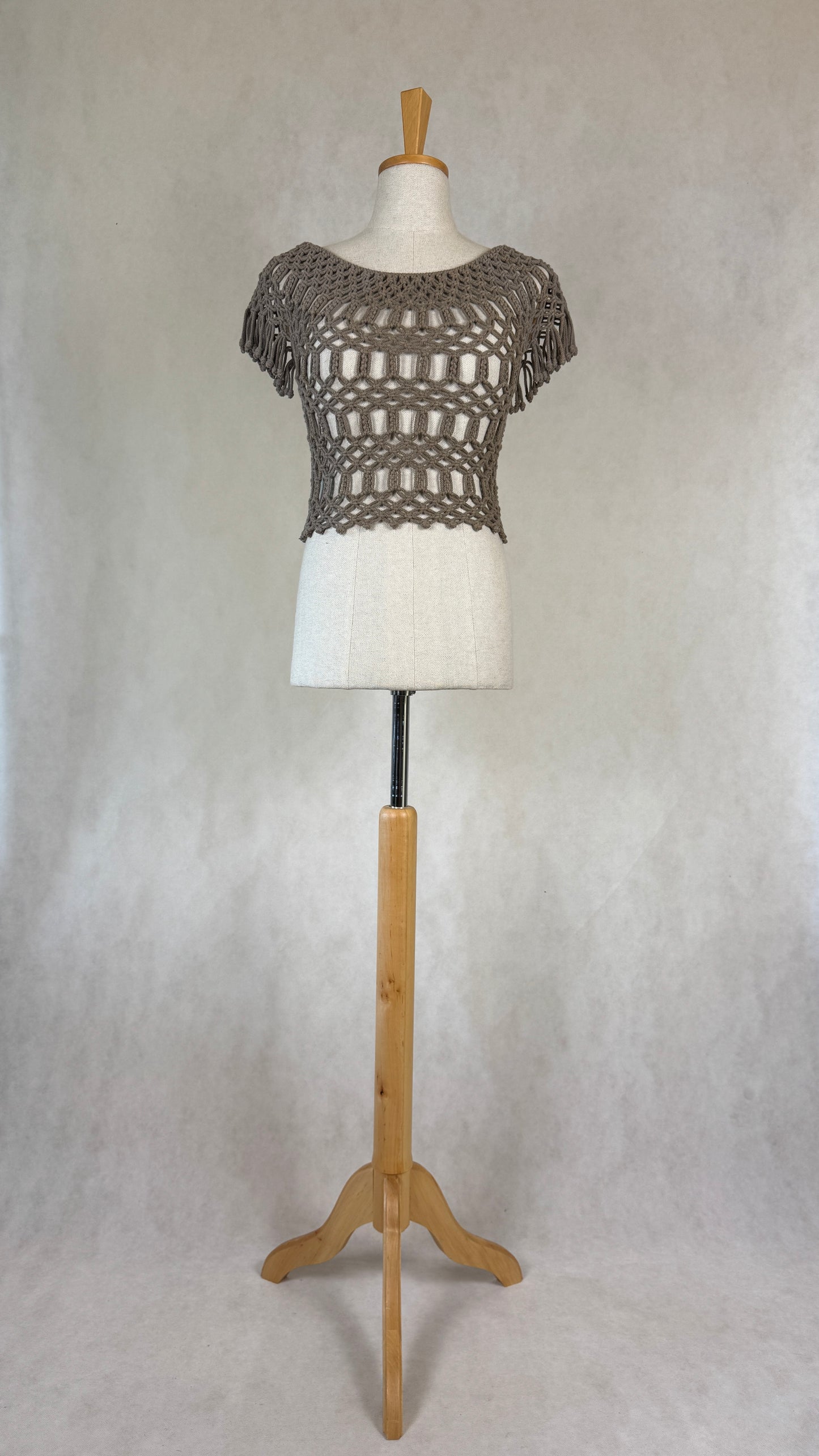 Top Sunny z frędzlami