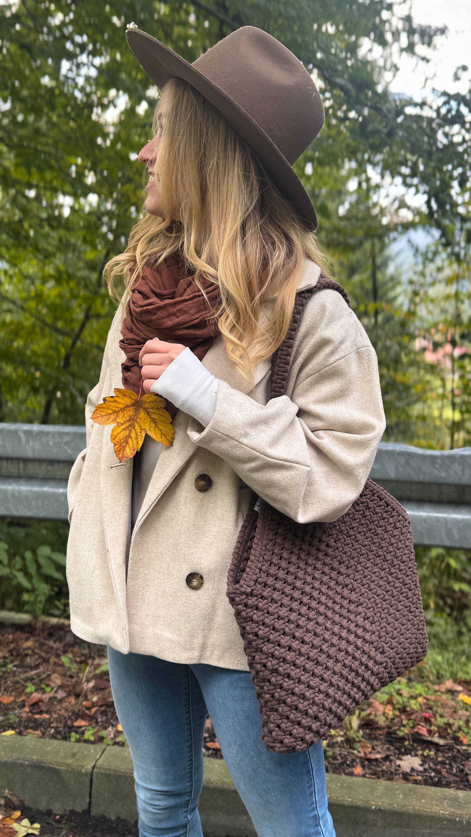 recznie robione, handmade, ze sznurka, boho styl, dla obiet, na prezent