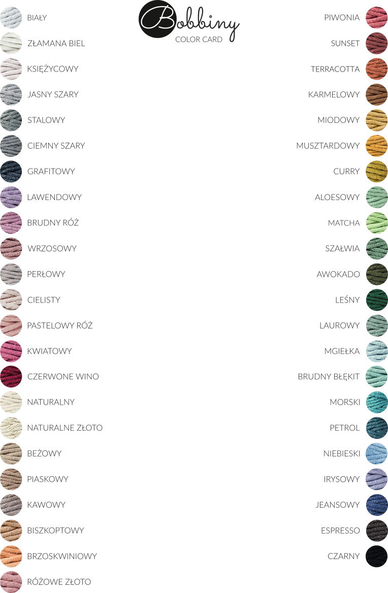 Zestaw Aurelia, ręcznie robiony, różne kolory, na miarę