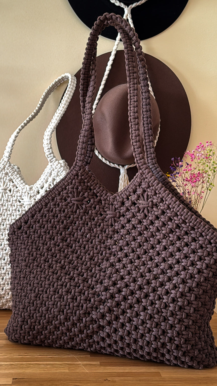 handmade, 100% ręcznie robione, ze sznurka, boho